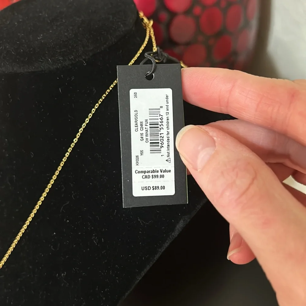 Kate Spade NWT Oh What Fun Spade Teddy Bear Pendant - Picture 8 of 8